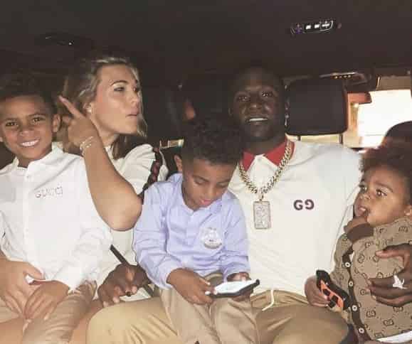 Antonio Brown three sons